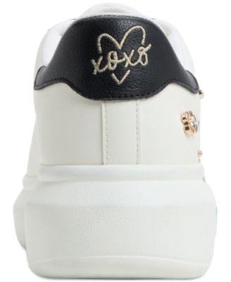 Women's Lovekiss Embellished Lace-Up Platform Sneakers