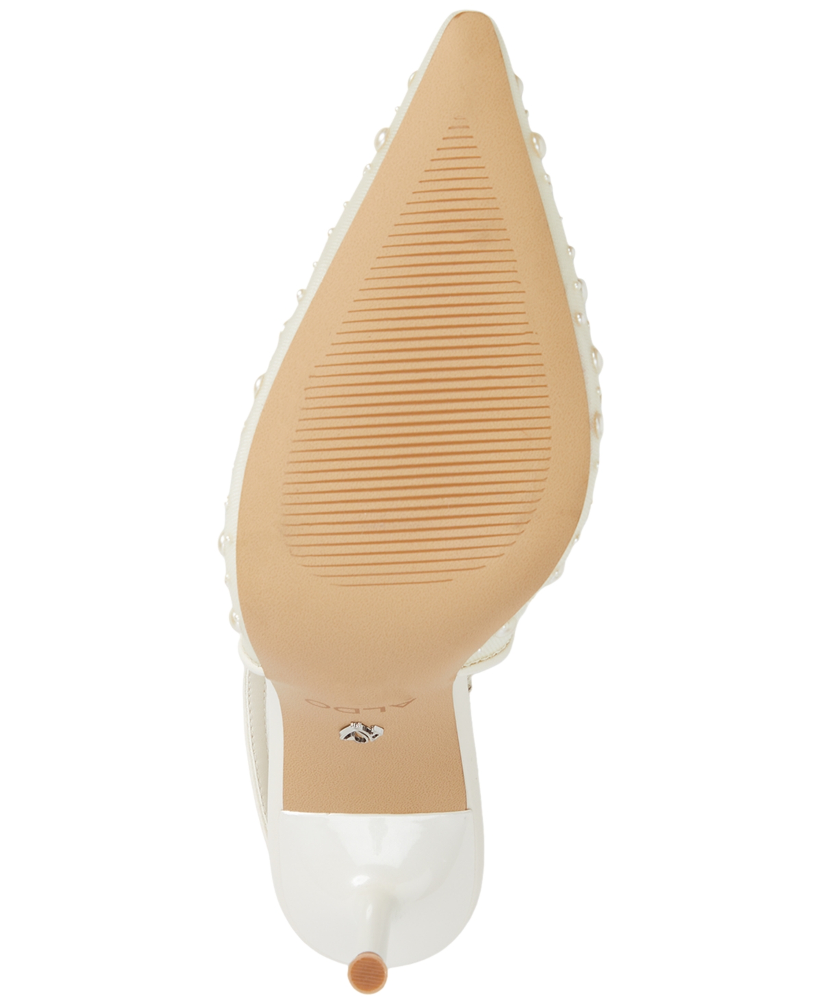ALDO WOMEN'S PEARLESCENT POINTED-TOE SLINGBACK PUMPS 