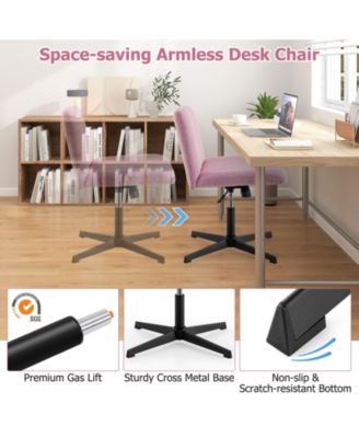 Criss-Cross Legged Chair Stylish and Stable Seating Without Wheels