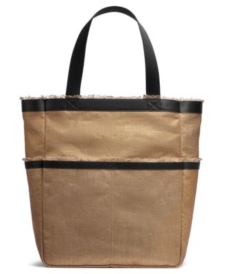 Lido Metallic Canvas Tote Bag