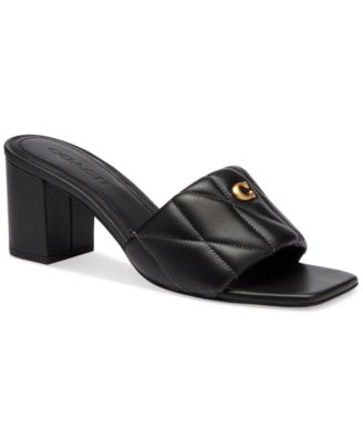 COACH - Women's Holly Block-Heel Sandals