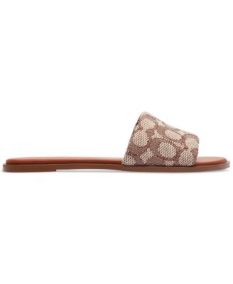 Women's Holly Signature Jacquard Slip-On Slide Sandals