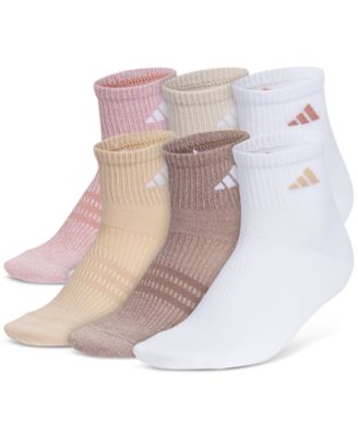 adidas - Women's 6-Pk. Superlite 3.0 Quarter Socks