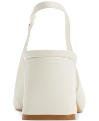 Women's Uliana Pointed-Toe Slingback Block-Heel Pumps