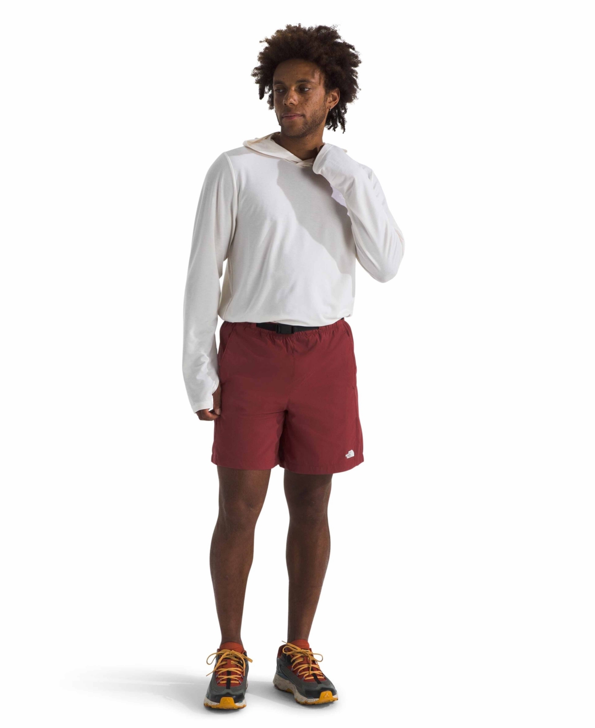THE NORTH FACE MEN'S CLASS V PATHFINDER BELTED 7" SHORTS 
