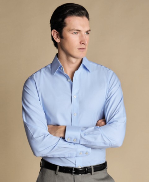 Мужские Charles Tyrwhitt Men's Slim-Fit Dress Shirt