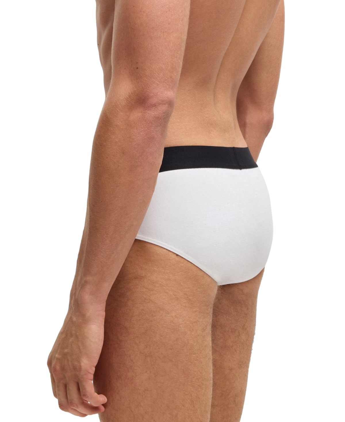 Hugo Boss Men's 3-pack Boss One Hip Briefs In White