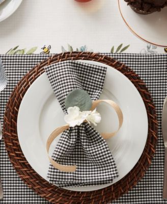 Gingham Small Check Napkin, Set of 6
