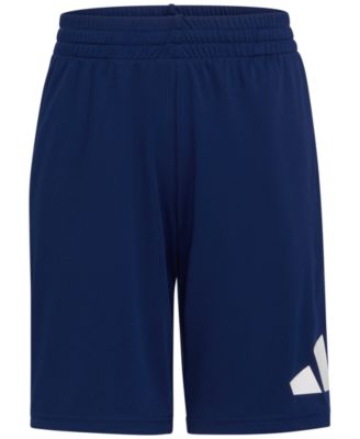 adidas - Big Boys Elastic-Waistband Essentials Big Logo Shorts