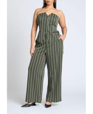 Women's Plus Size Suiting Bustier