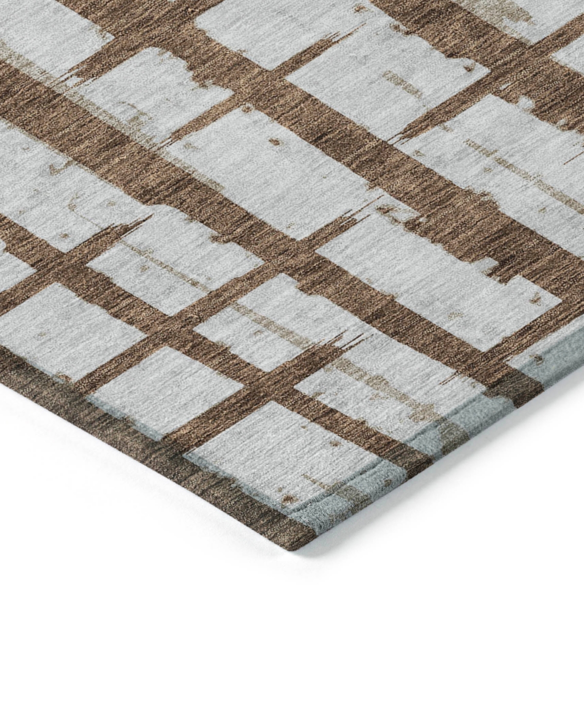 Addison Chantille Acn872 8'x10' Area Rug In Chocolate