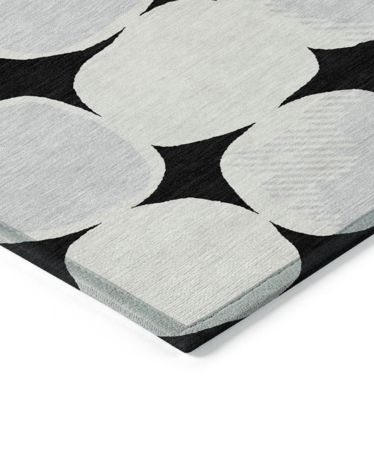 Addison Chantille Acn870 5'x7'6" Area Rug In Black