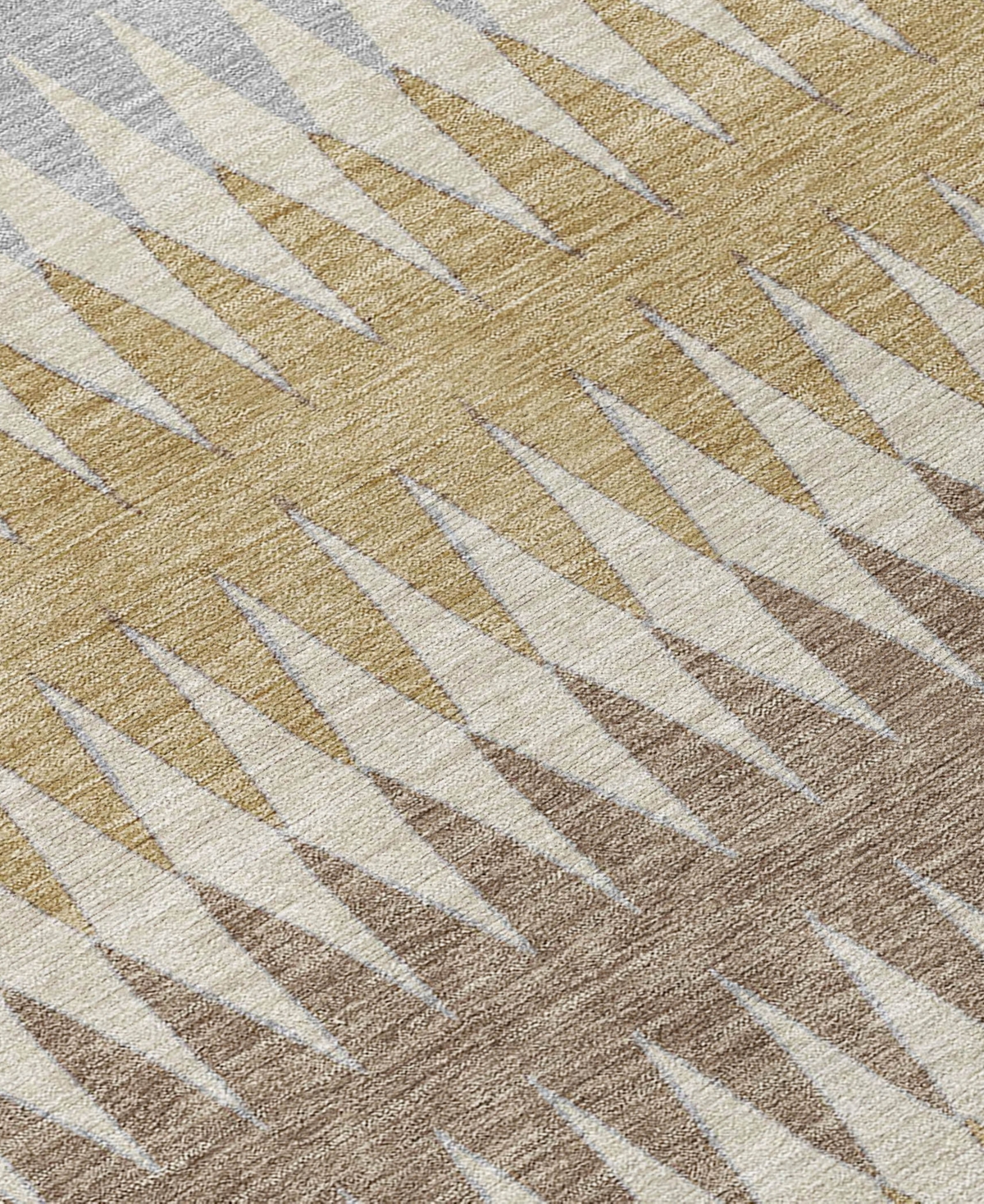 Addison Chantille Acn867 5'x7'6" Area Rug In Beige