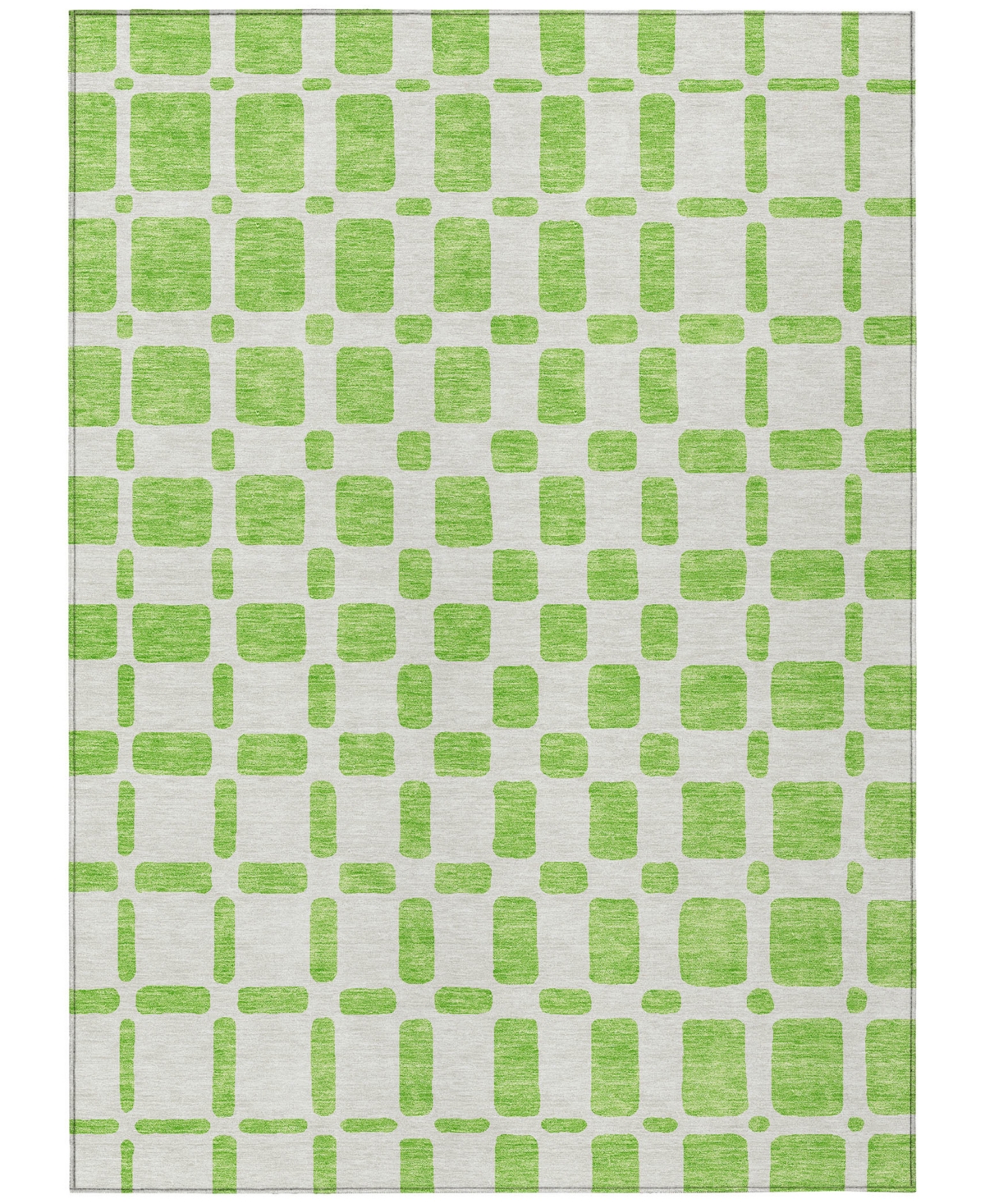 Shop Addison Chantille Machine Washable Acn871 2'6"x3'10" Area Rug In Lime
