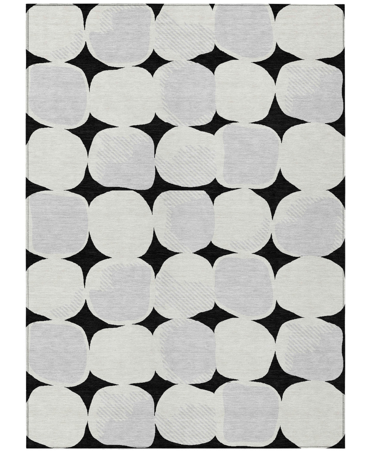 Addison Chantille Acn870 2'6"x3'10" Area Rug In Black