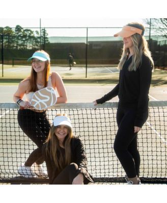 Women's Adjustable Band Sport Visor - Light Blue