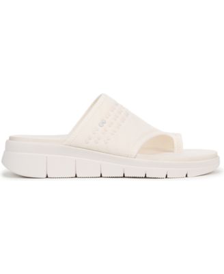 Women's Elegance Washable Toe Loop Slide Sandals