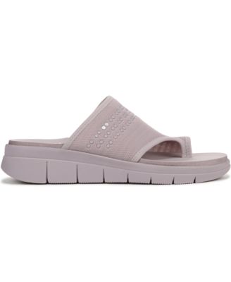 Women's Elegance Washable Toe Loop Slide Sandals