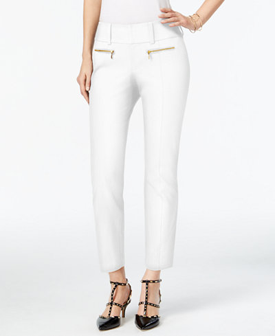 INC International Concepts Curvy-Fit Cropped Pants, Only at Macy's ...