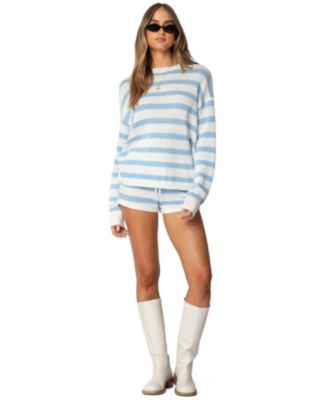 Women's Amaris Oversized Striped Knit Sweater