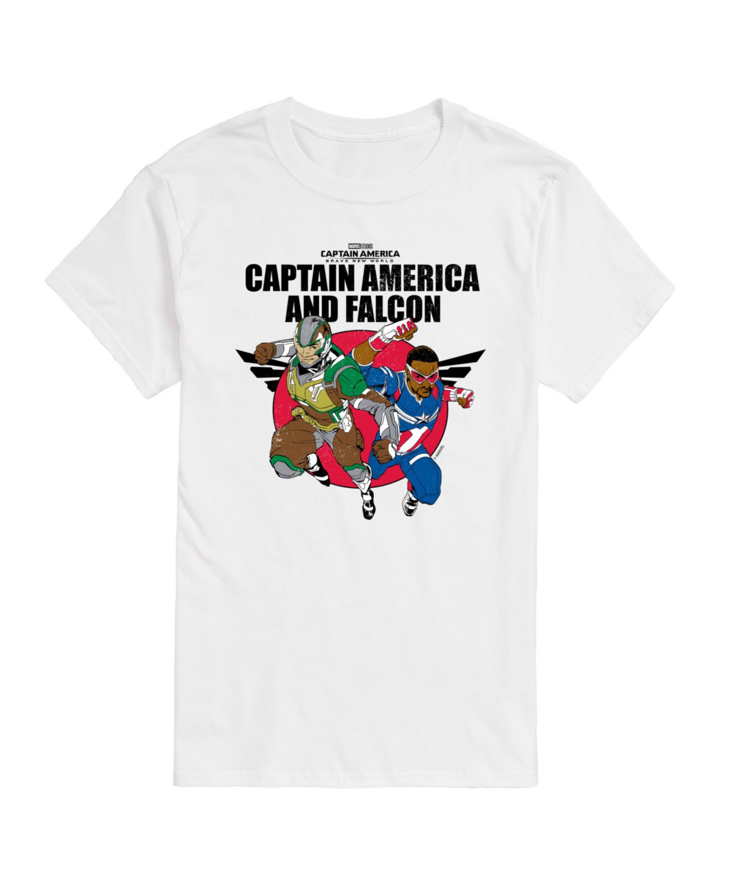 Men's Captain America Brave New World Falcon Short Sleeve T-Shirt