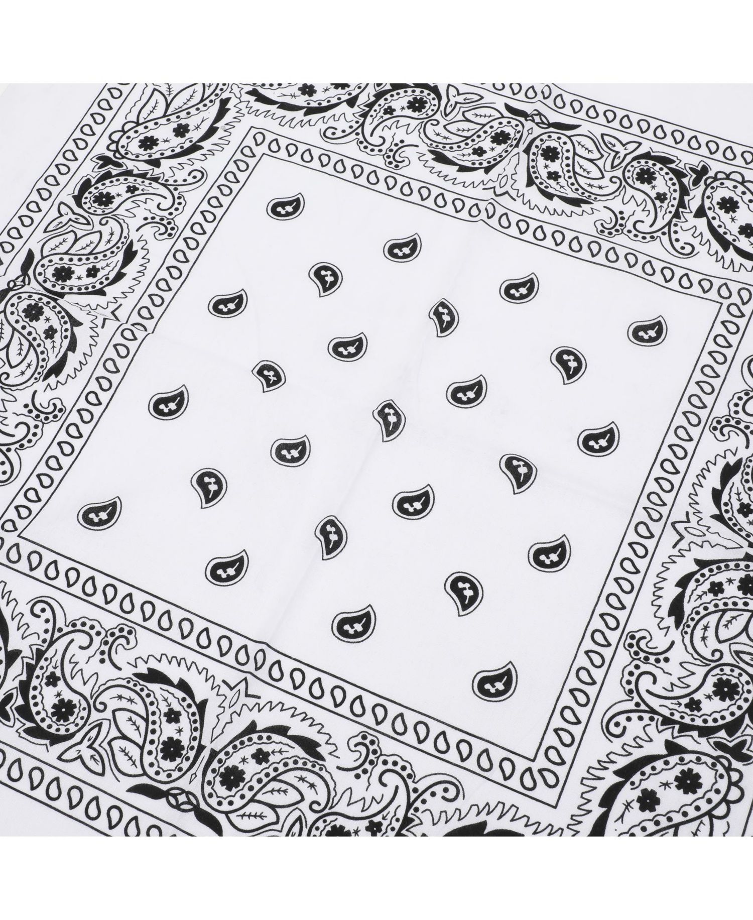 Lightweight White 22"x22" 6-Pack Bandana Set