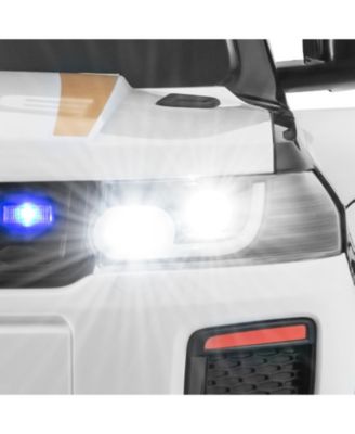 12V Kids Ride on Police Car with Remote and Siren Flashing Lights