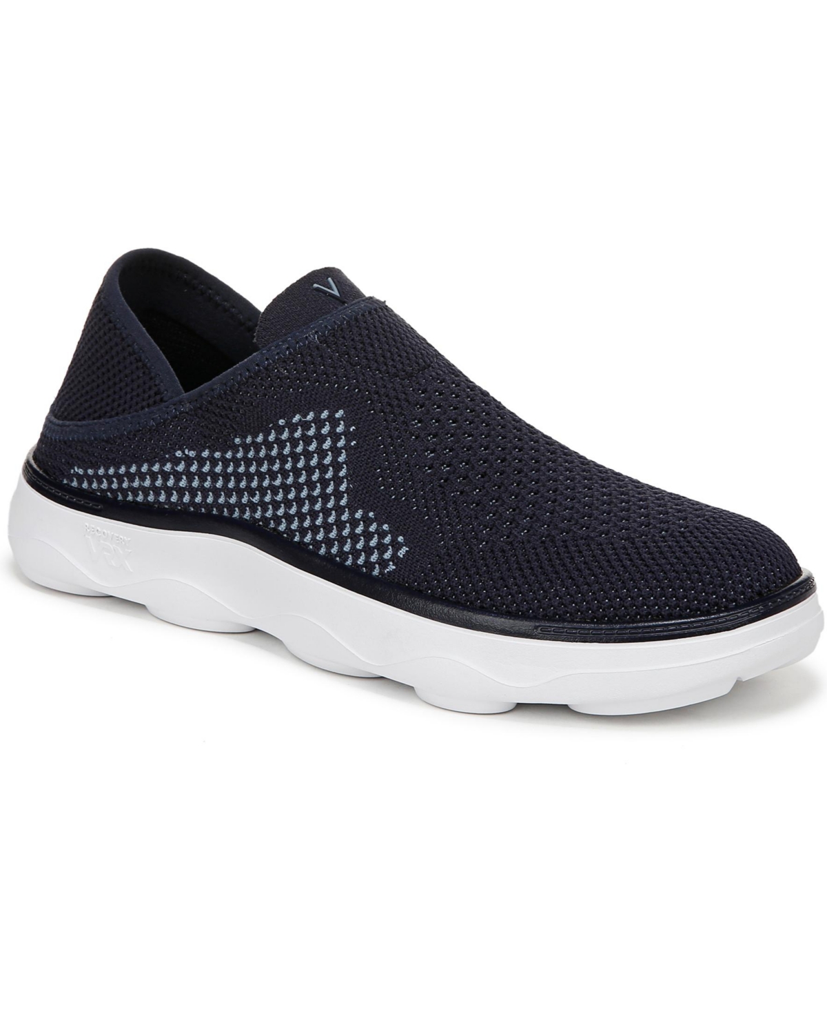 Womens Sage Rx Recovery Shoes - Navy blazer knit fabric