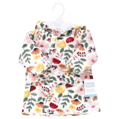 Baby Girls Mink with Faux Fur Lining Pool and Beach Robe Cover-ups