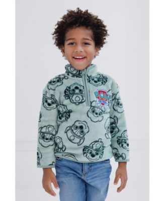 Boys Half Zip Woobie Sweatshirt