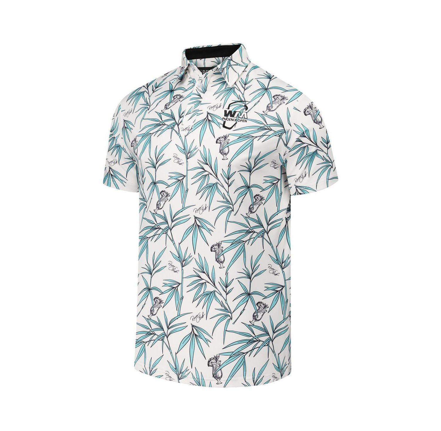 Men's White WM Phoenix Open Rum Club Polo Shirt