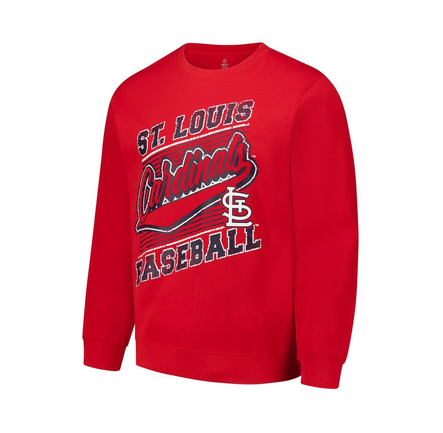 Men's Red St. Louis Cardinals Pullover Sweatshirt