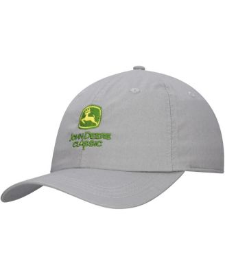 Men's and Women's Gray John Deere Classic Shawmut Adjustable Hat