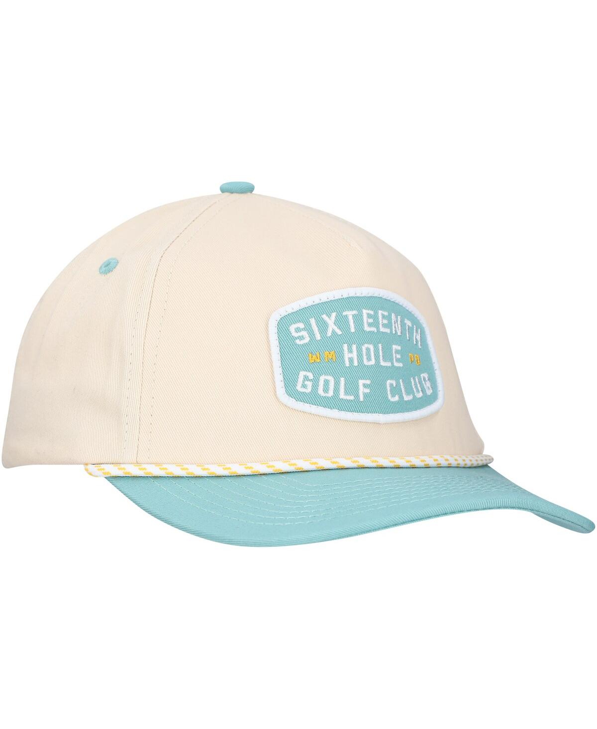 Shop Barstool Golf Men's Cream Wm Phoenix Open Rope Adjustable Hat