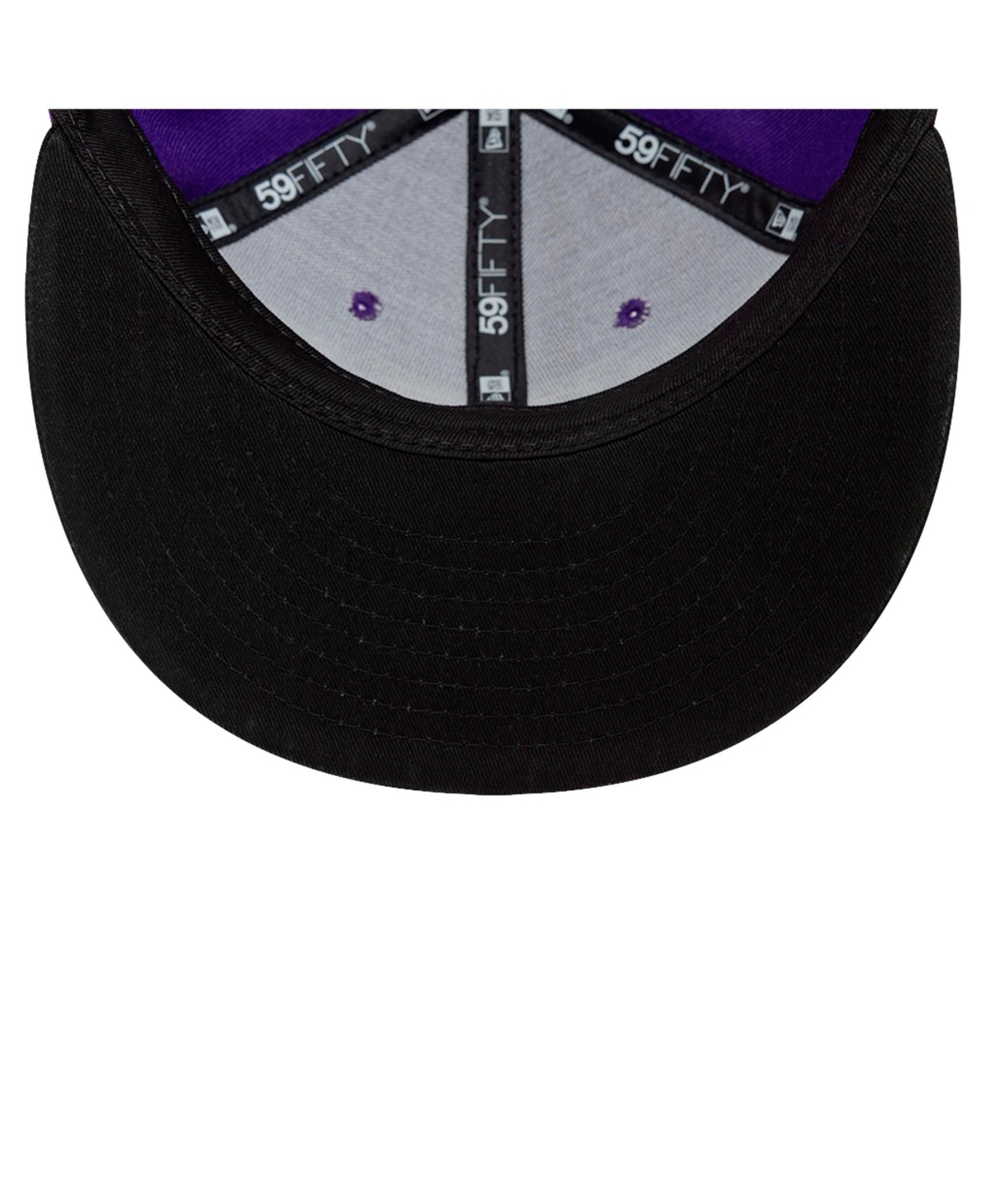 NEW ERA MEN'S PURPLE JOKER LAUGH OUT LOUD 59FIFTY FITTED HAT 