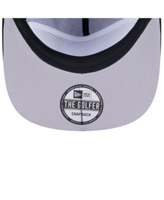 Men's Black Washington Nationals Corduroy Filigree Golfer Adjustable Hat