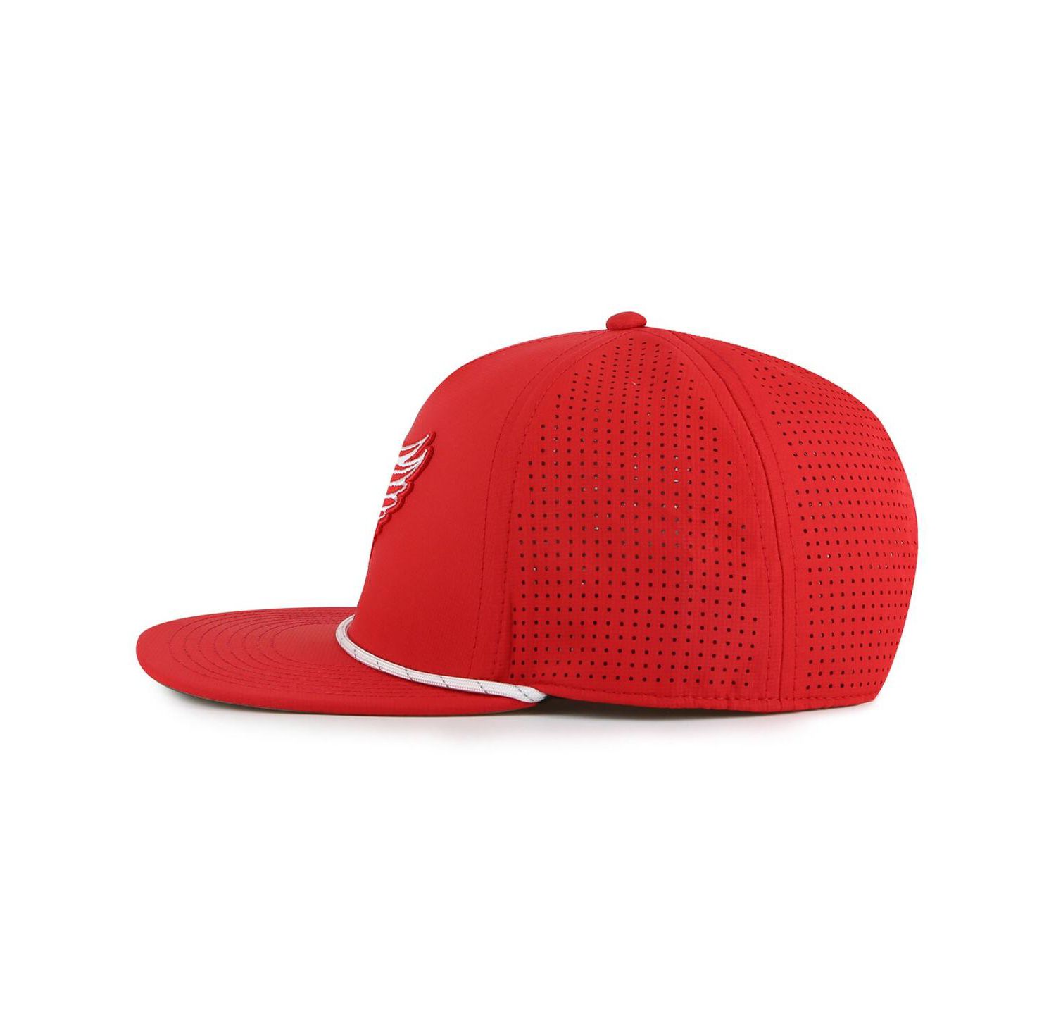 Men's Red Detroit Red Wings Buxton Pro Tech Adjustable Hat
