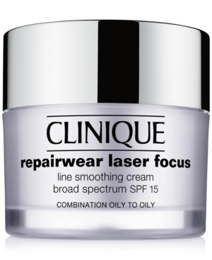 Clinique Repairwear Laser Focus Line Smoothing Cream Broad Spectrum Spf 15 - Combination Oily to Oily 17 oz