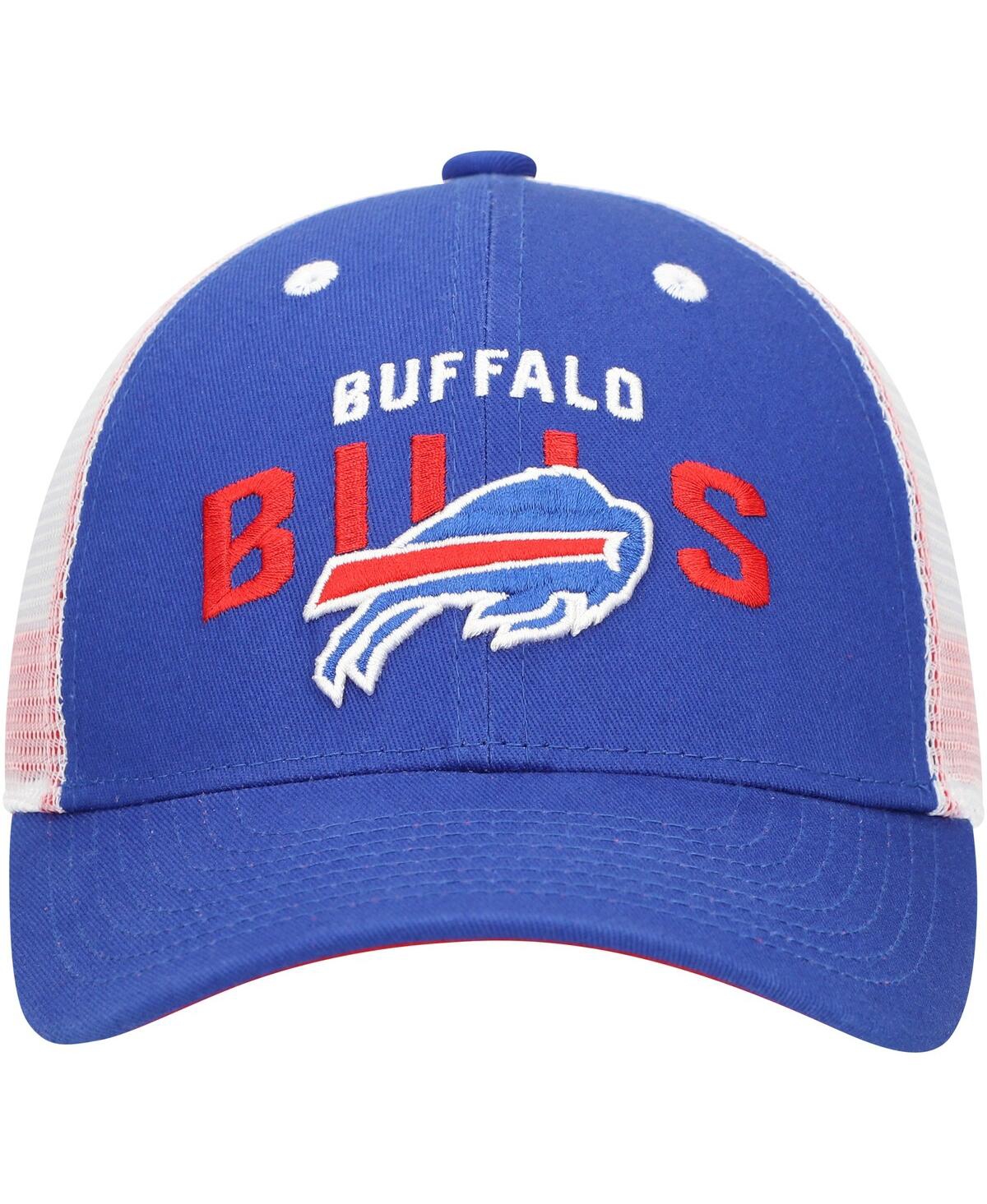 Outerstuff Preschool Royal Buffalo Bills Core Lockup Trucker Adjustable Hat In Royal
