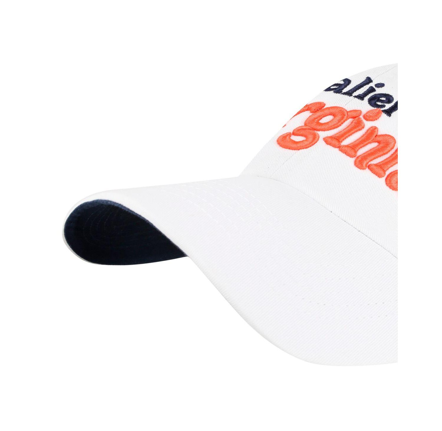 Women's White Virginia Cavaliers Pensacola Clean Up Adjustable Hat