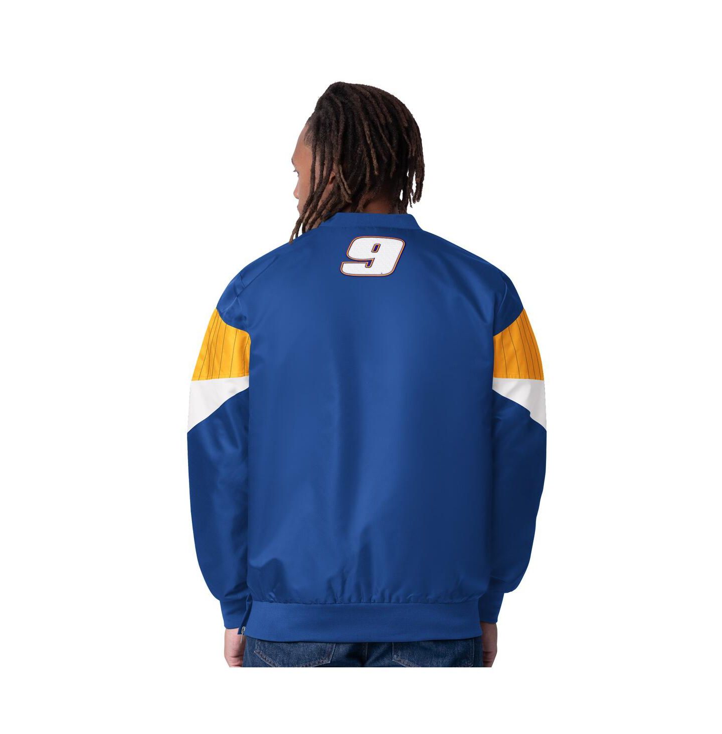 Мужская куртка Starter Royal Chase Elliott Napa Striker I V-Neck Pullover — фото 2