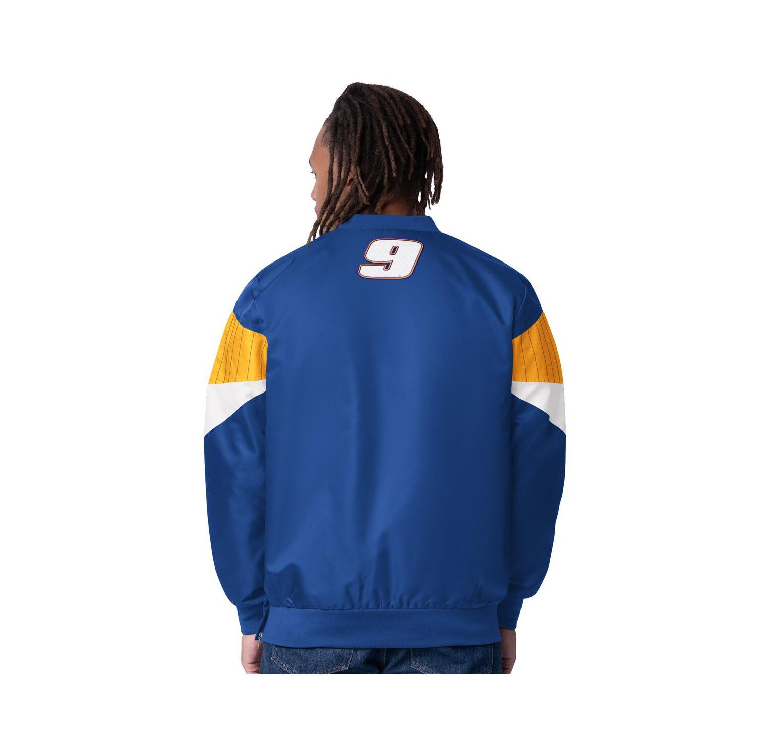 Men's Royal Chase Elliott Napa Striker I V-Neck Pullover Jacket