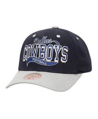 Mitchell & Ness - Navy Dallas Cowboys Block Sweep Pro Adjustable Hat