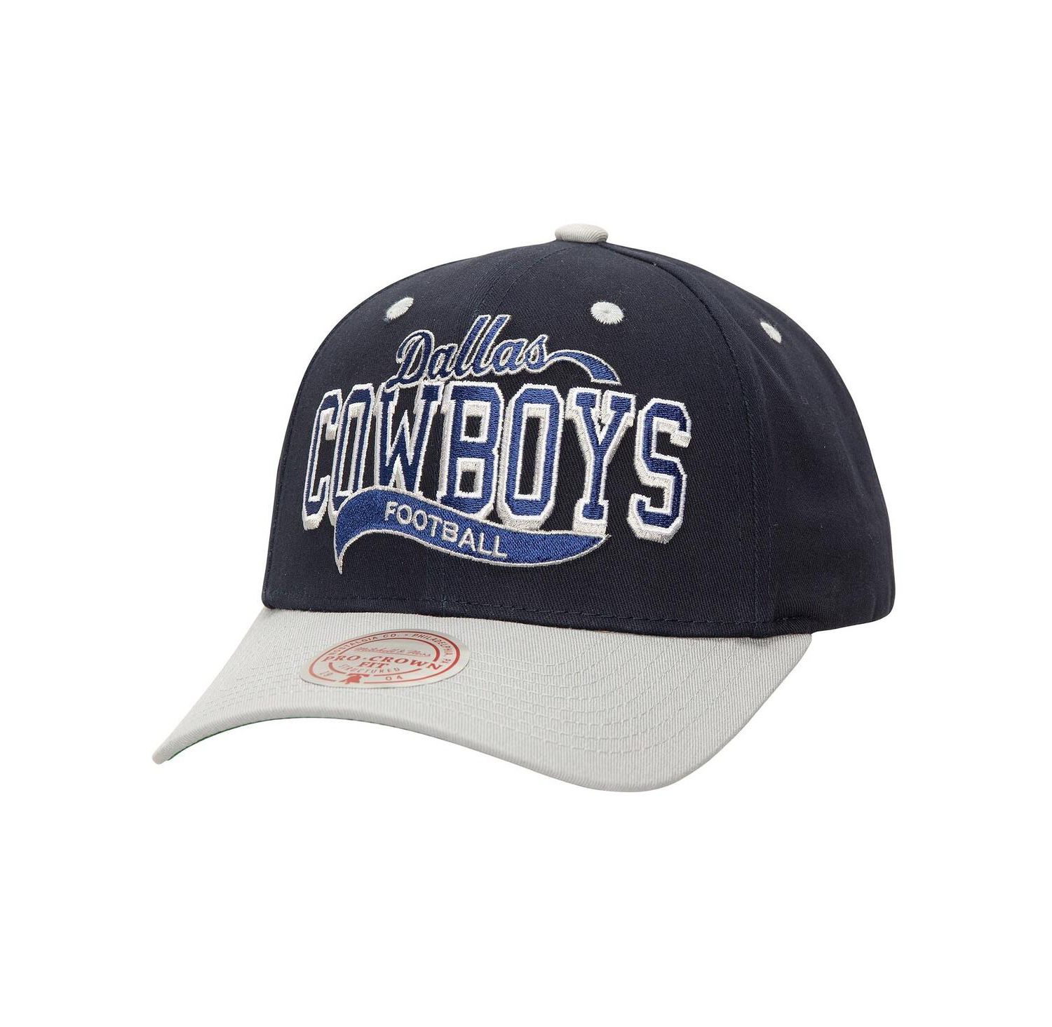 Navy Dallas Cowboys Block Sweep Pro Adjustable Hat