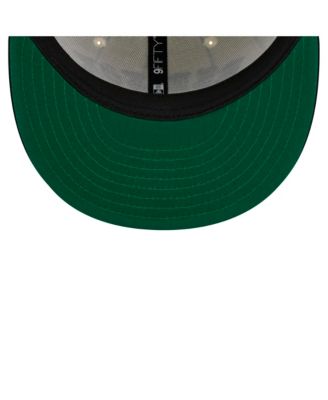 Men's White Boston Red Sox Jersey Pinstripe 9FIFTY Snapback Hat