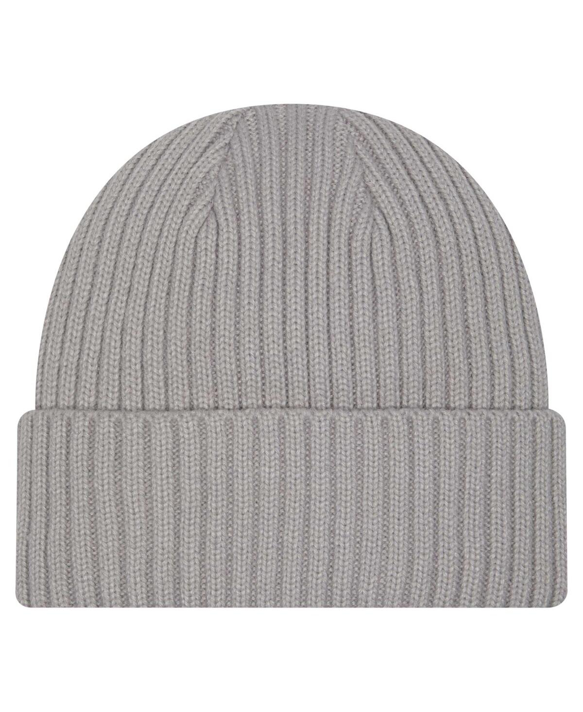 New Era Big Boys And Girls Gray Los Angeles Chargers Color Pack Cuffed Knit Hat In Gray