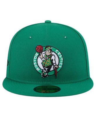 Men's Kelly Green Boston Celtics Throwback Pennant 59FIFTY Fitted Hat