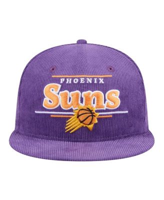 Men's Purple Phoenix Suns Throwback Display Corduroy 9FIFTY Snapback Hat