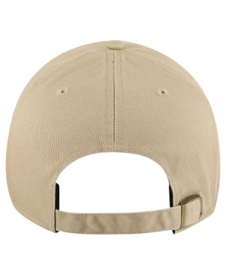 Men's Khaki Kansas Jayhawks Powell MVP Adjustable Hat