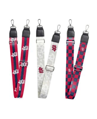 Logo Brands - St. Louis Cardinals 3-Pack Bag Strap Set